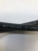 Weatherhead 1/2" Cable H43608 100R7 2000PSI (137BAR)