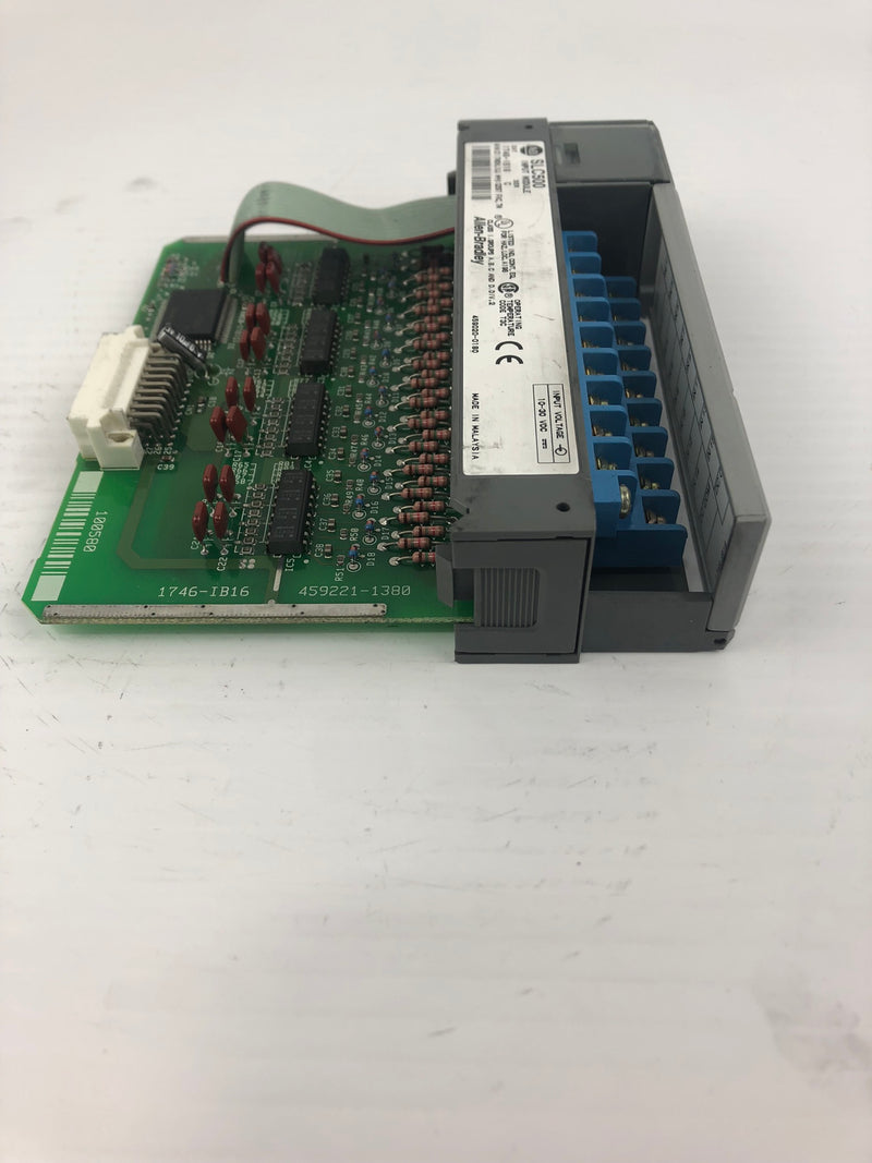 Allen-Bradley 1746-IB16 Input Module Series C SLC500 with Cover