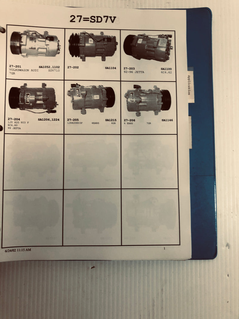 Compressors Of The World 2002 Pictures and Application guide