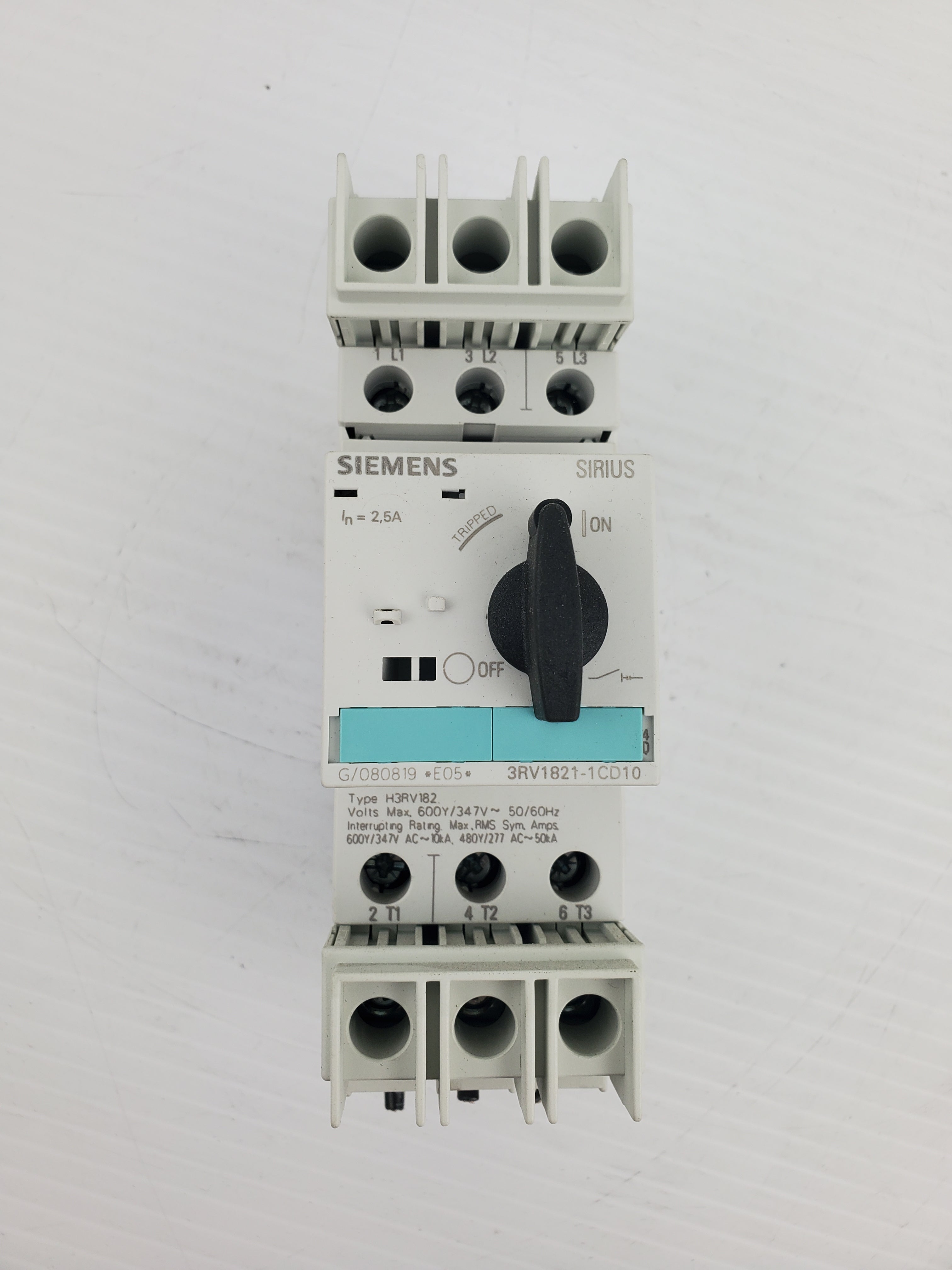 Siemens 3RV1821-1CD10 Motor Starter Circuit Breaker