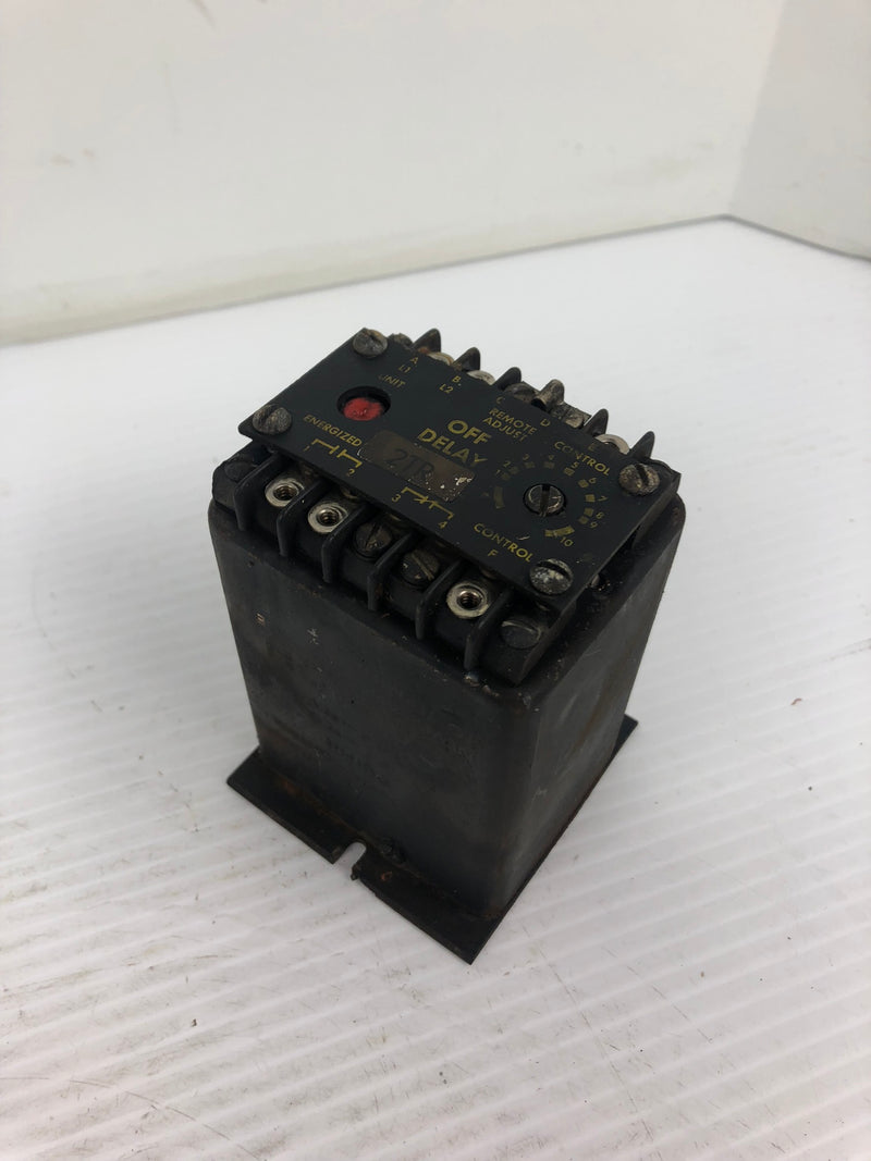 Industrial Solid State Controls 1013-1G2B On Delay Timer Relay 50/60Hz Type 2