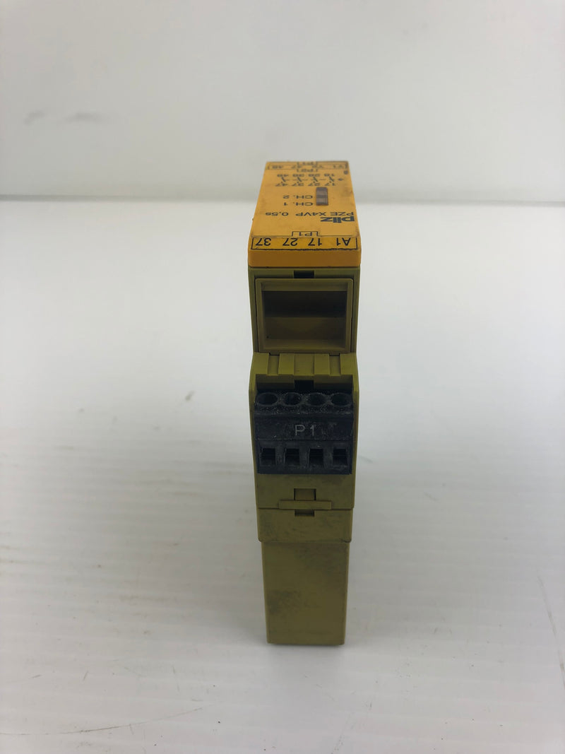 Pilz PZE X4VP Safety Relay 0,5s 24VDC 4n/o fix