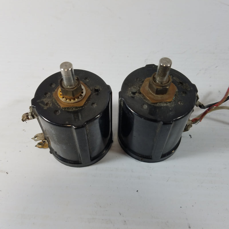 Beckman Instruments Helipot A-R10K-L.25 Motor (Lot of 2)