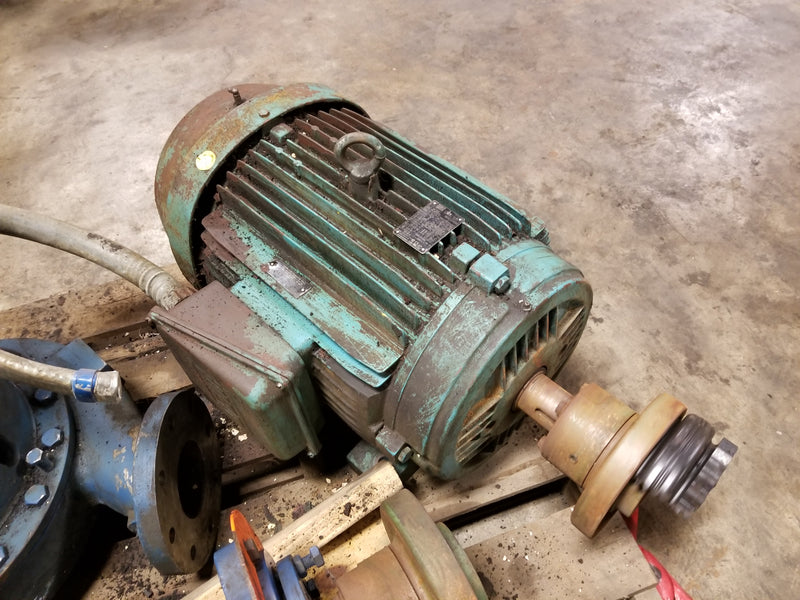 WEG 05018EP3E326T 50HP 3 Phase Electric Motor - For Parts