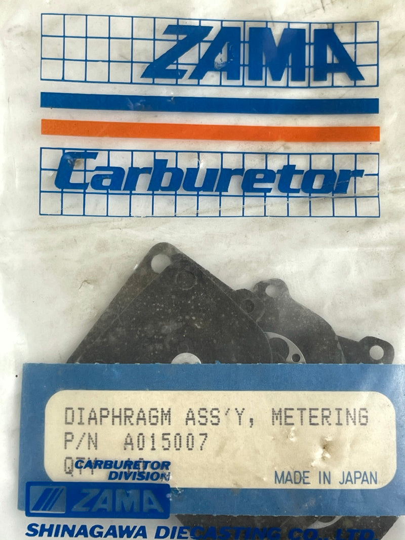 Zama Metering Diaphragm Assembly P/N: A015007 Package of 10