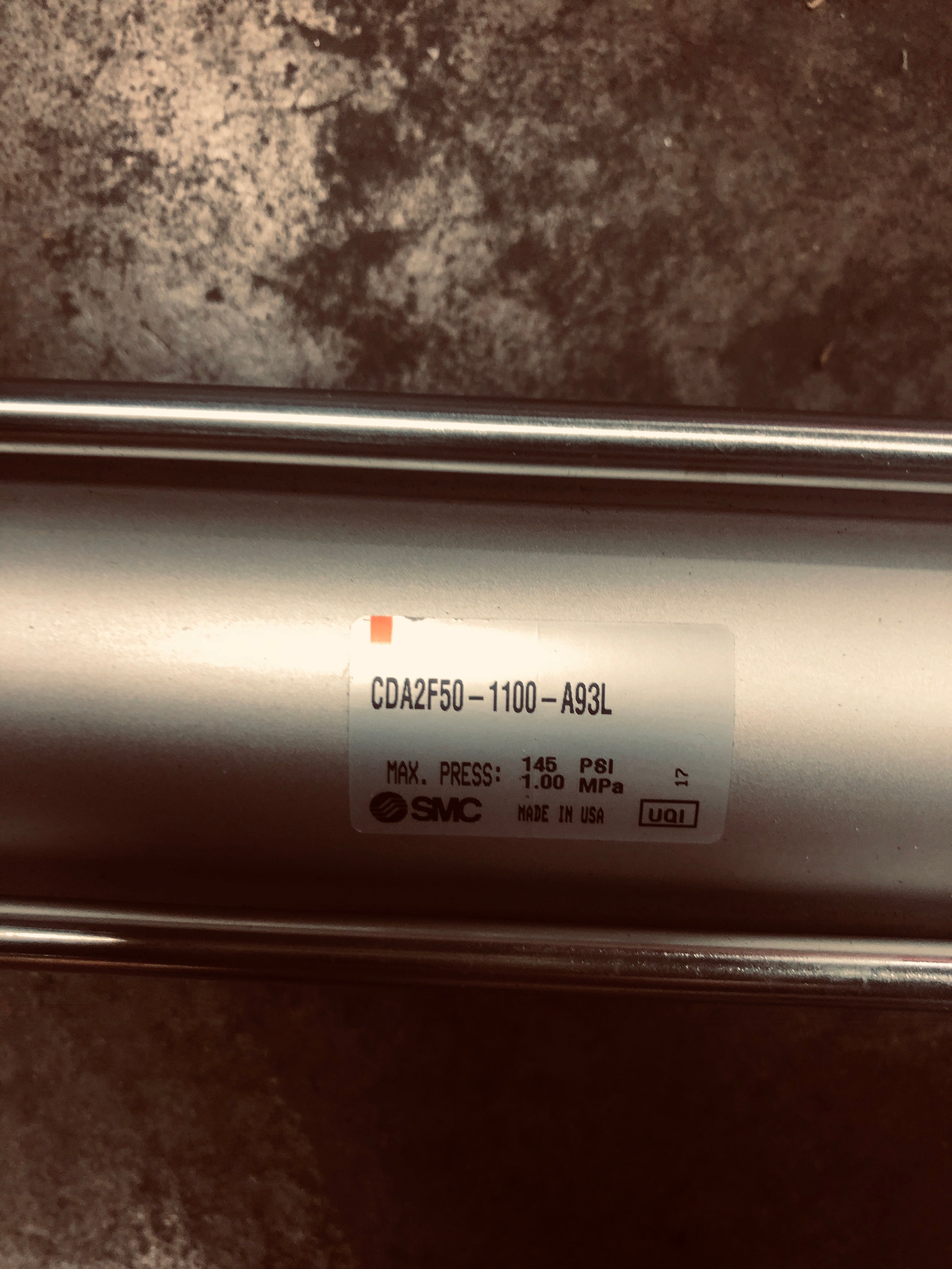 SMC CDA2F50-1100-A93L Cylinder 145 PSI 1.00 MPa