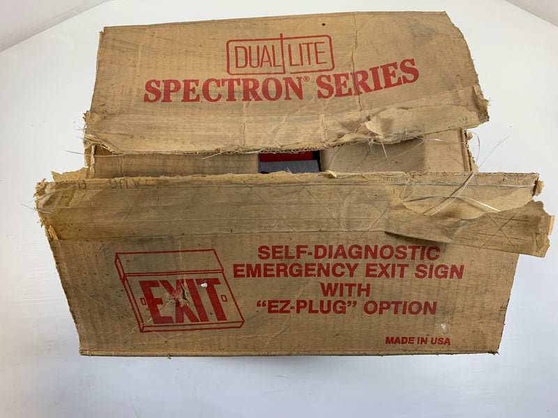 Duallite Spectron Self-Diagnostic Emergency Exit Sign