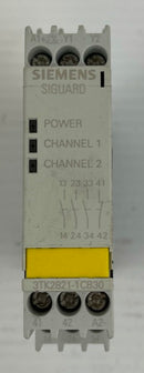 Siemens Siguard Safety Relay 3TK2821-1CB30