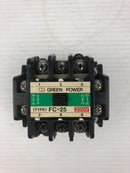 Matsushita FC-25 Contactor 200V BMR-6-25-2 3-Phase 3 Pole