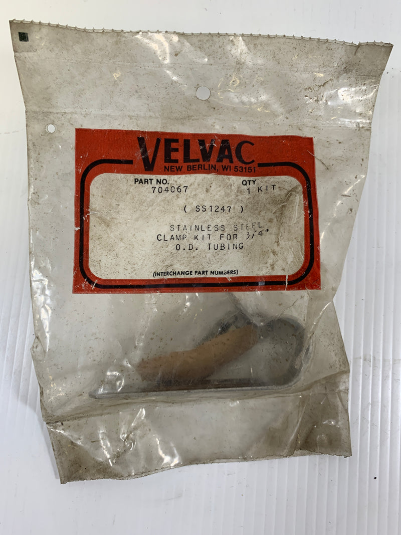 Velvac Clamp Kit for 3/4" O.D. Tubing 704067