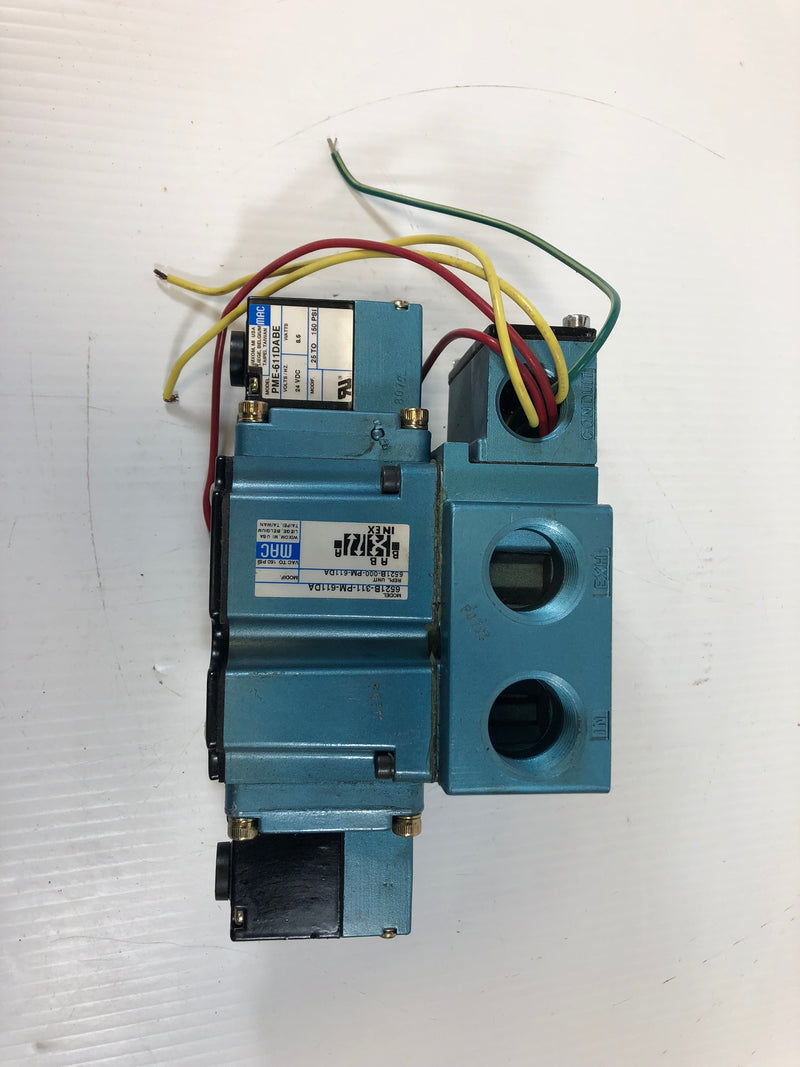 MAC 6521B-311-PM-611DA Solenoid Valve with PME-611DABE