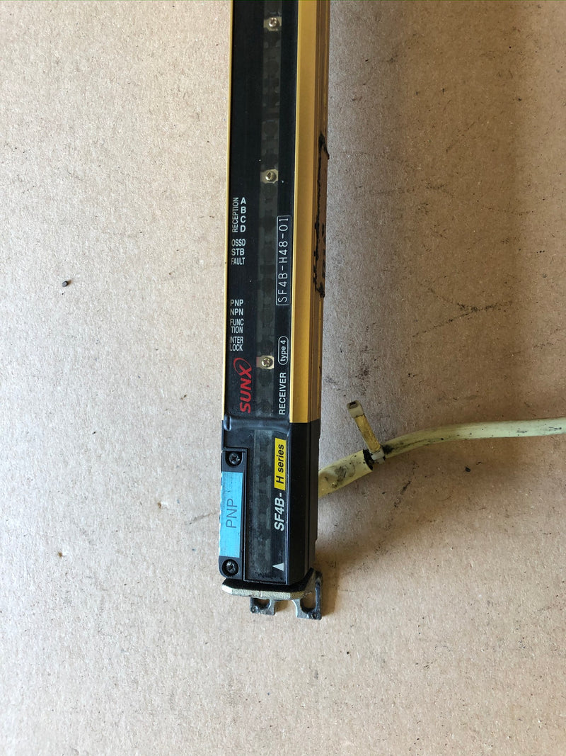 SunX SF4B-H48-01 D Safety Light Curtain Receiver SFB-CB05(D)-A-P Connector Cable