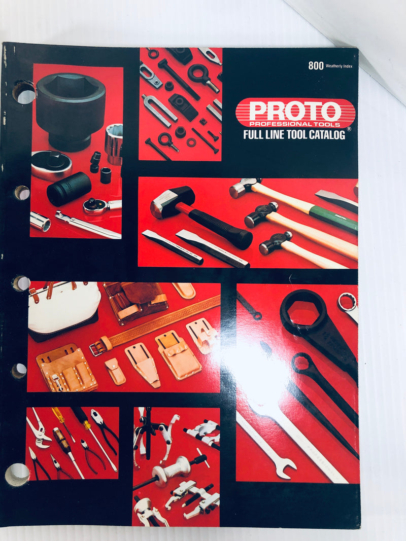 Proto Stanley Full Line Industrial Tool Catalog Lot of 3