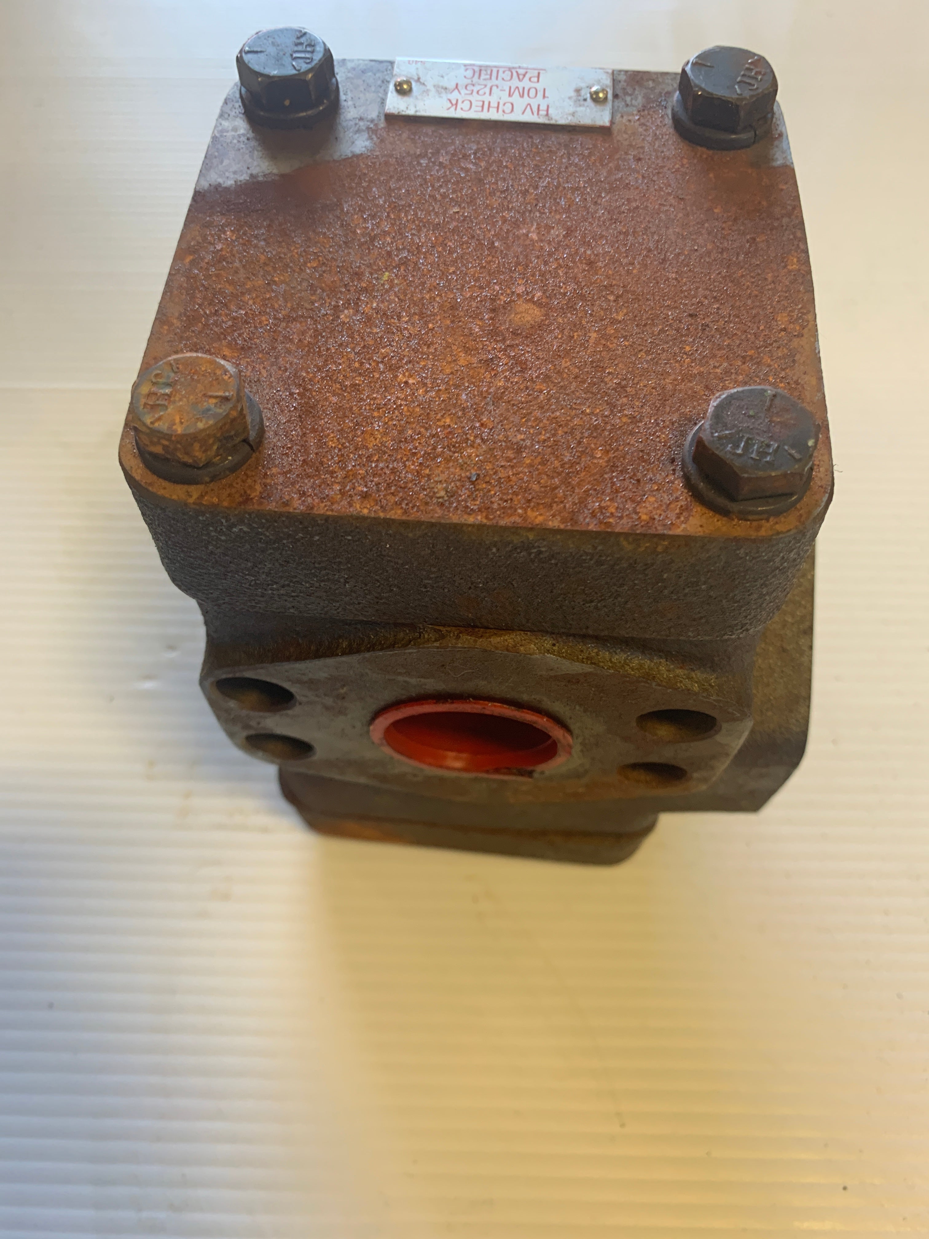 Pacific 10MJ25Y Pump 10M-J25Y HV Check