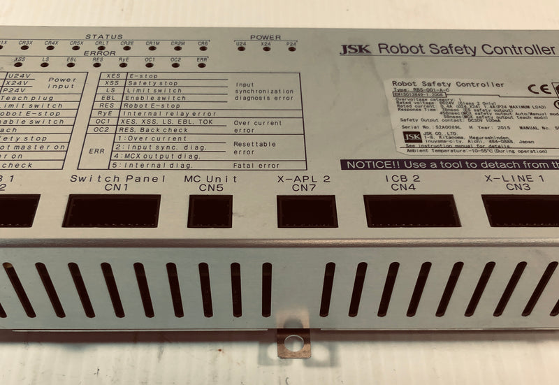 JSK Robot Safety Controller Type RBS-001-A-C