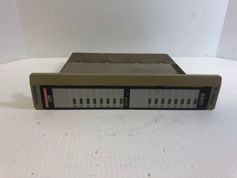 Gould Modicon B805 Input PLC Module 115 VAC