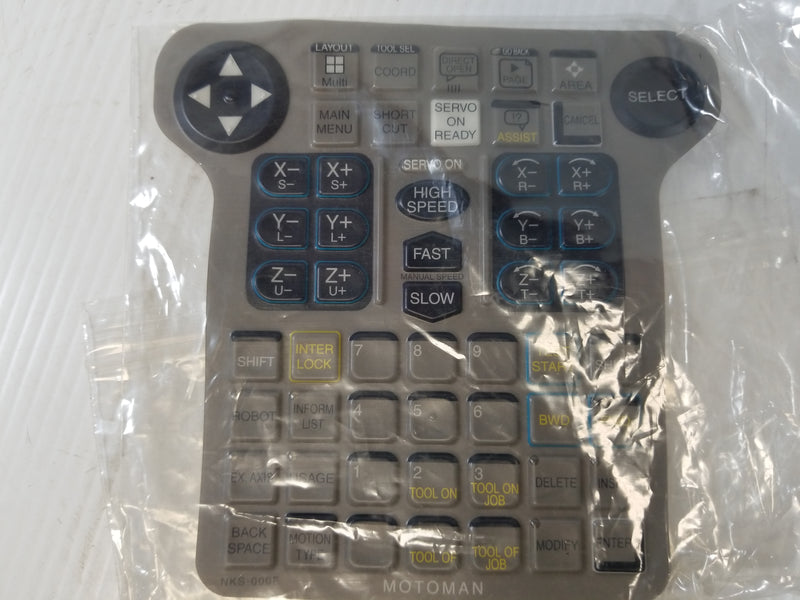 Yaskawa NKS-000E Motoman Replacement Membrane Keypad