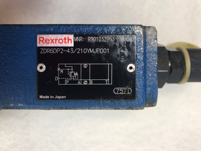 Rexroth ZDR6DP2-43-210YMJP001 Hydraulic Valve
