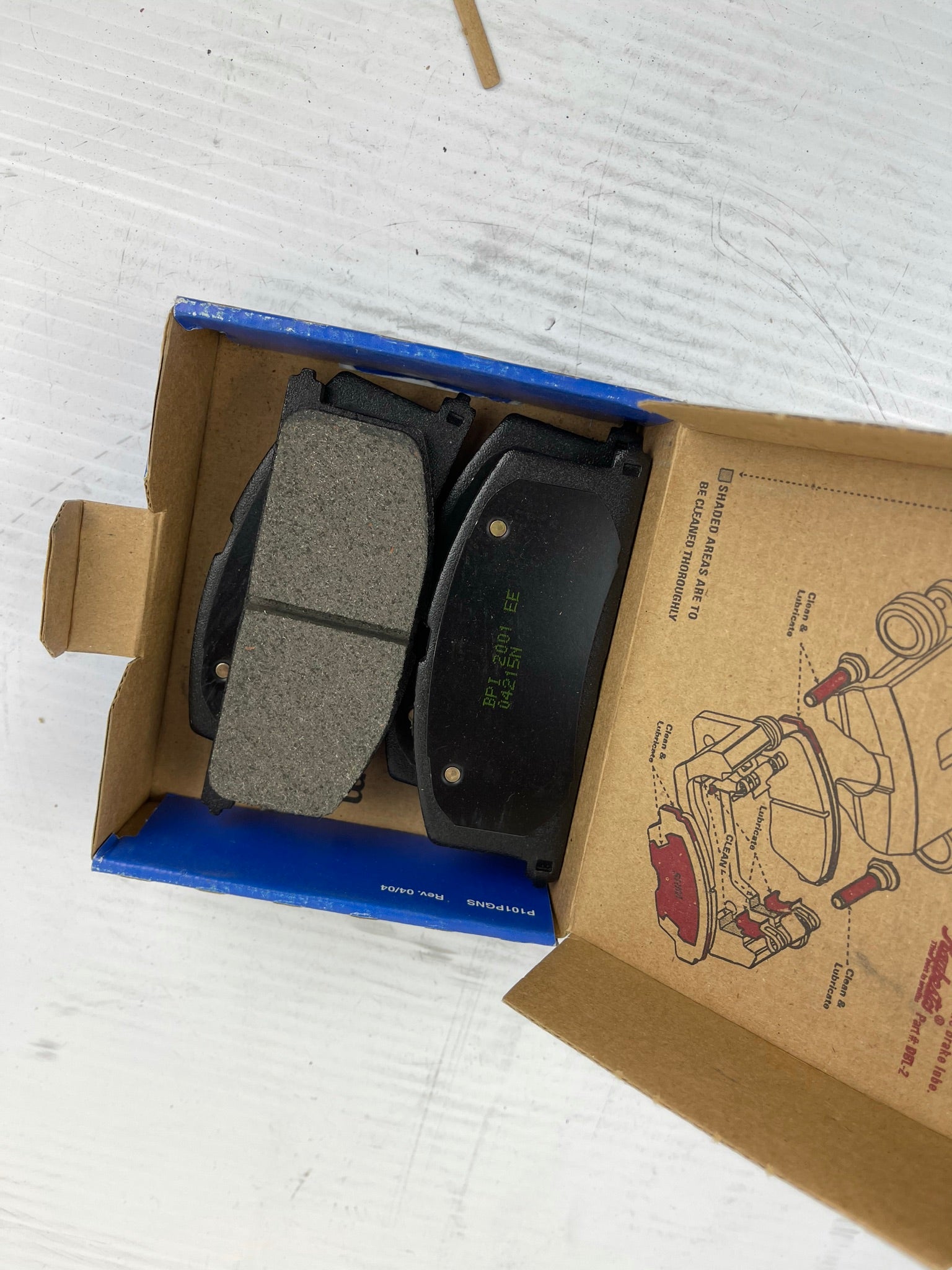 Raybestos Disc Brake Pads PG Plus PGD242M