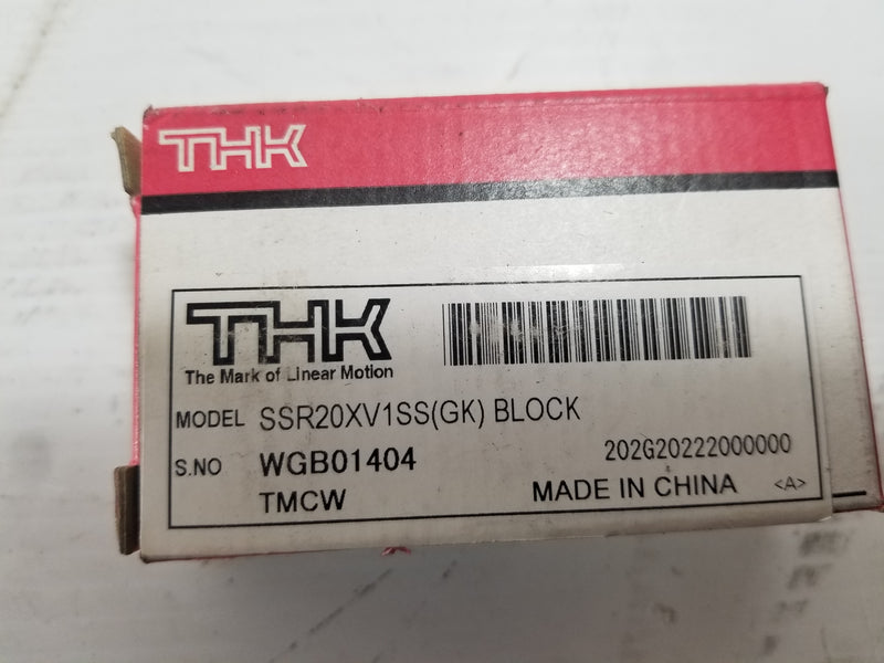 THK SSR20XV1SS(GK) Linear Ball Bearing Block