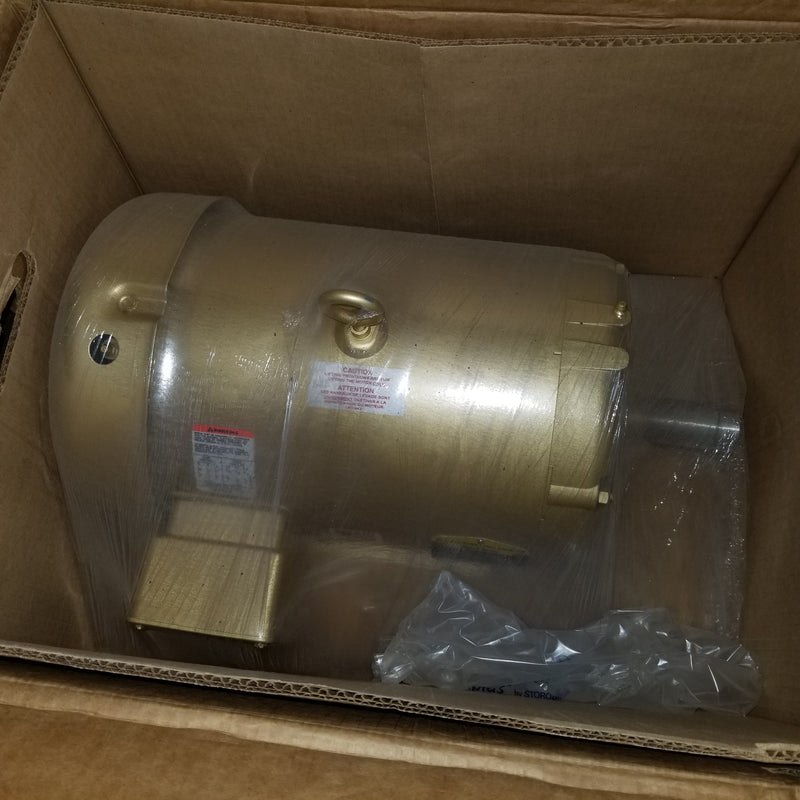 Baldor EM3710T 3 Phase 7.5HP Electric Motor