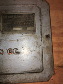 Vintage Industrial Cast Iron Plaque Grand Rapids Gallmeyer & Livingston Vogler
