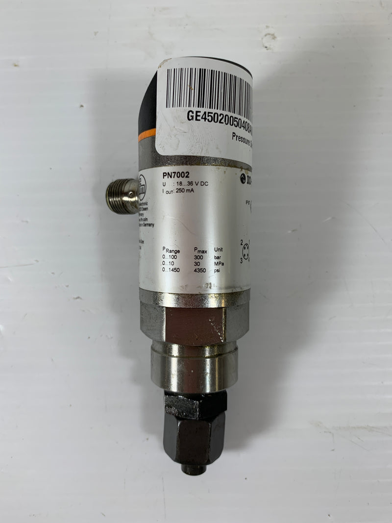 IFM PN7002 Electronic Pressure Sensor 4350 PSI