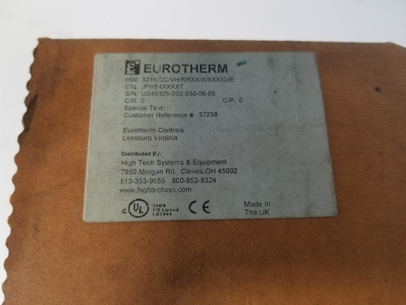 Eurotherm 3216/CC/VH/RRXX/X/XXX/G/E Temperature Control Module