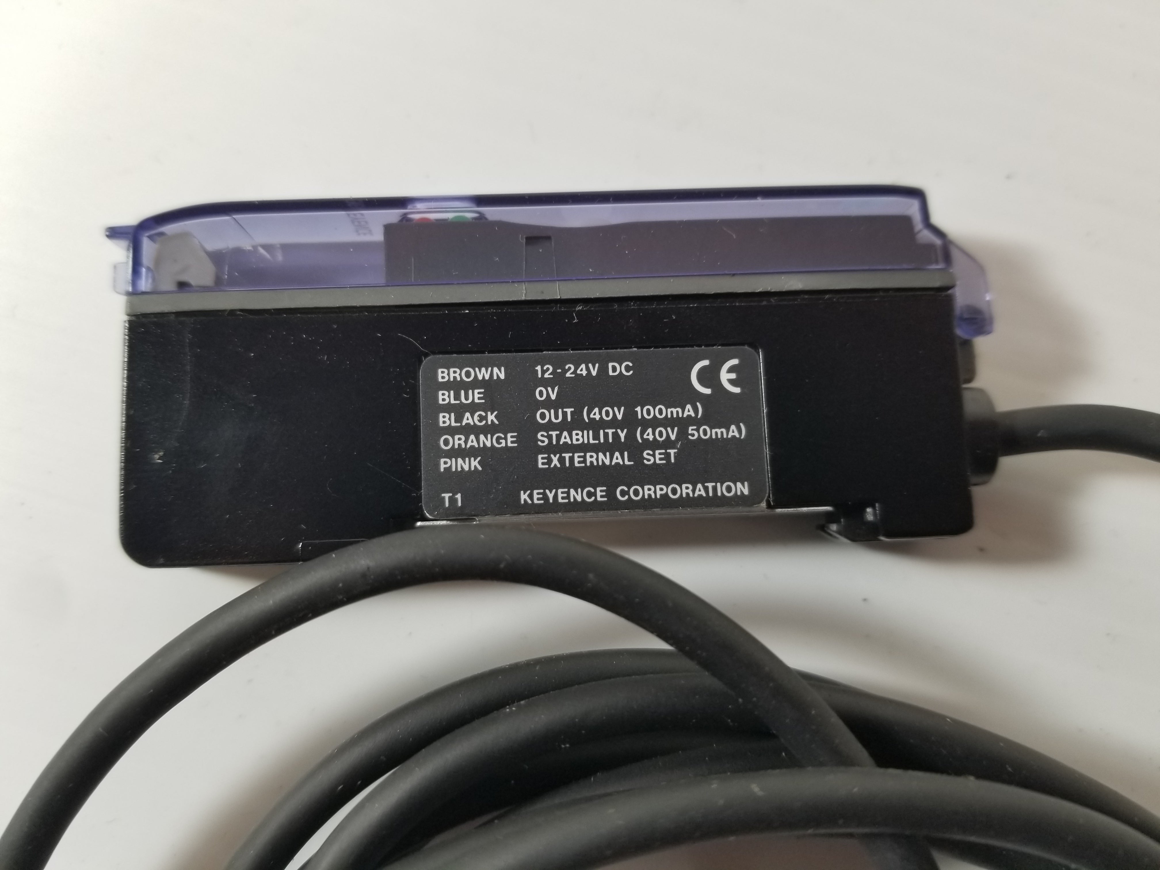 Keyence PS-T1P Photoelectric Sensor Amplifier No Box
