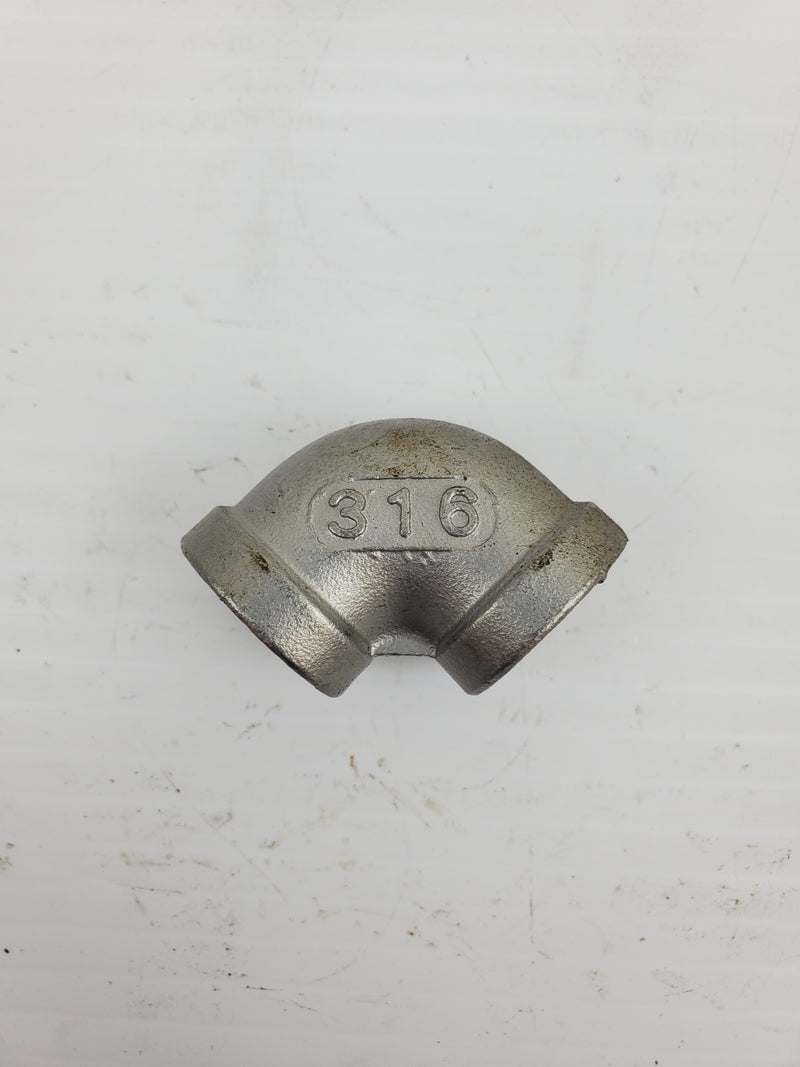 Steel 3/8-150 Elbow Fitting 26mm Outer Diameter 14mm Inner Diameter