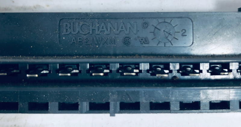 Buchanan 1771-WH 97611361F Terminal Block Wiring Arm