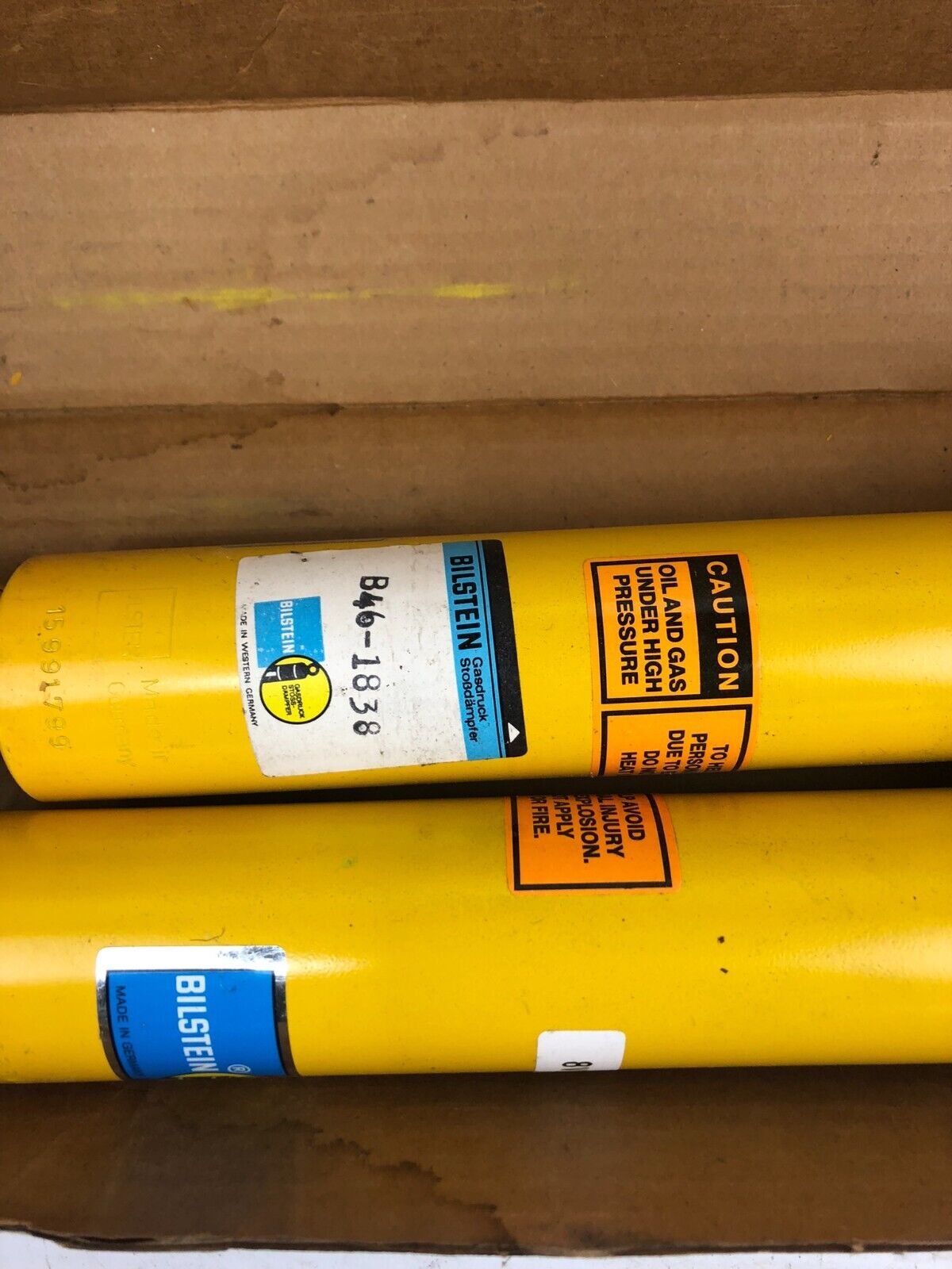 Bilstein B46-1838 Gas Pressure Shock Absorbers
