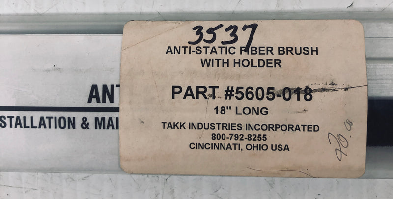 Takk Anti-Static Fiber Brush 18" Long 5605-018