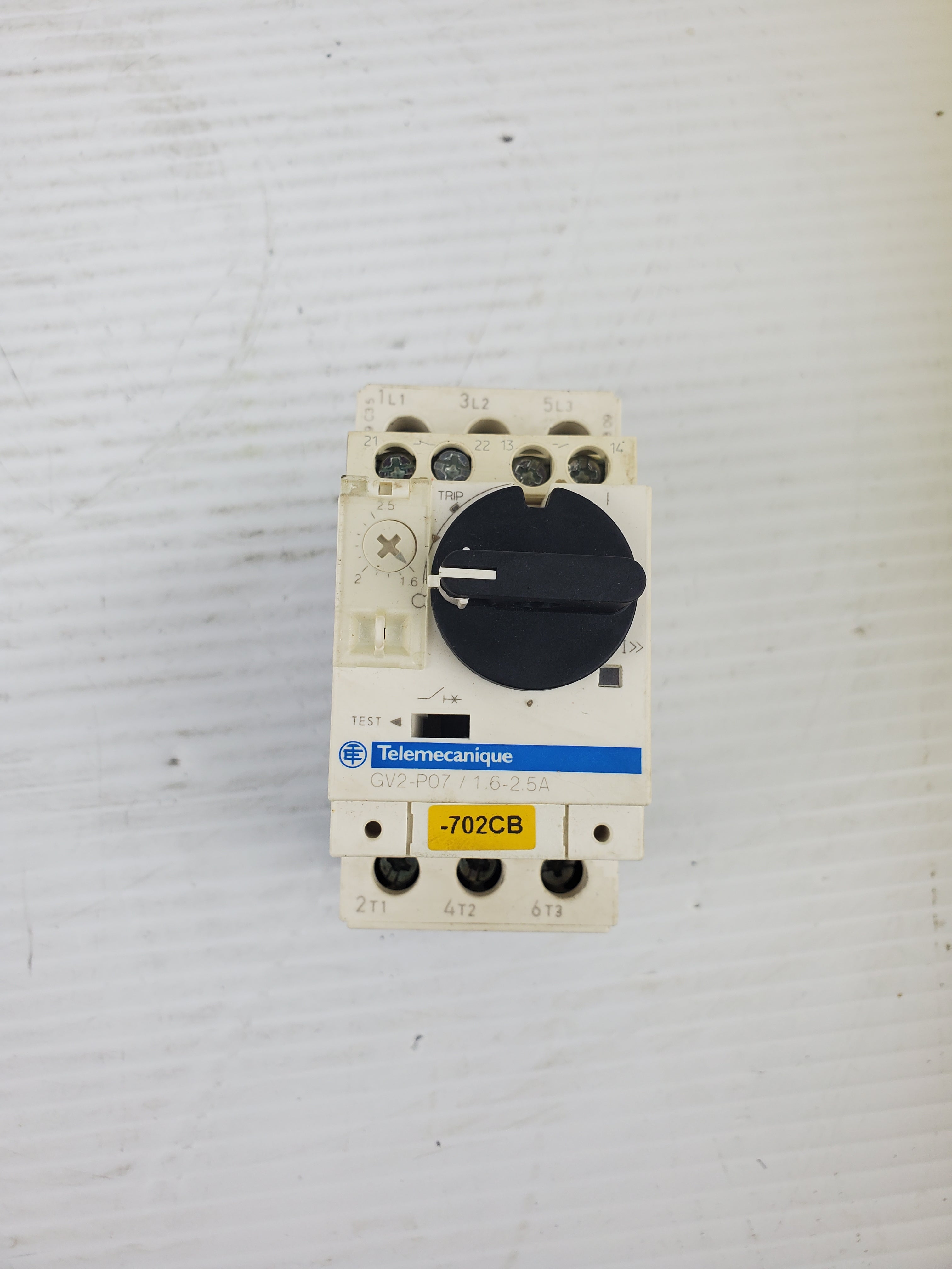 Telemecanique GV2-P07/1.6-2.5A Motor Circuit Breaker