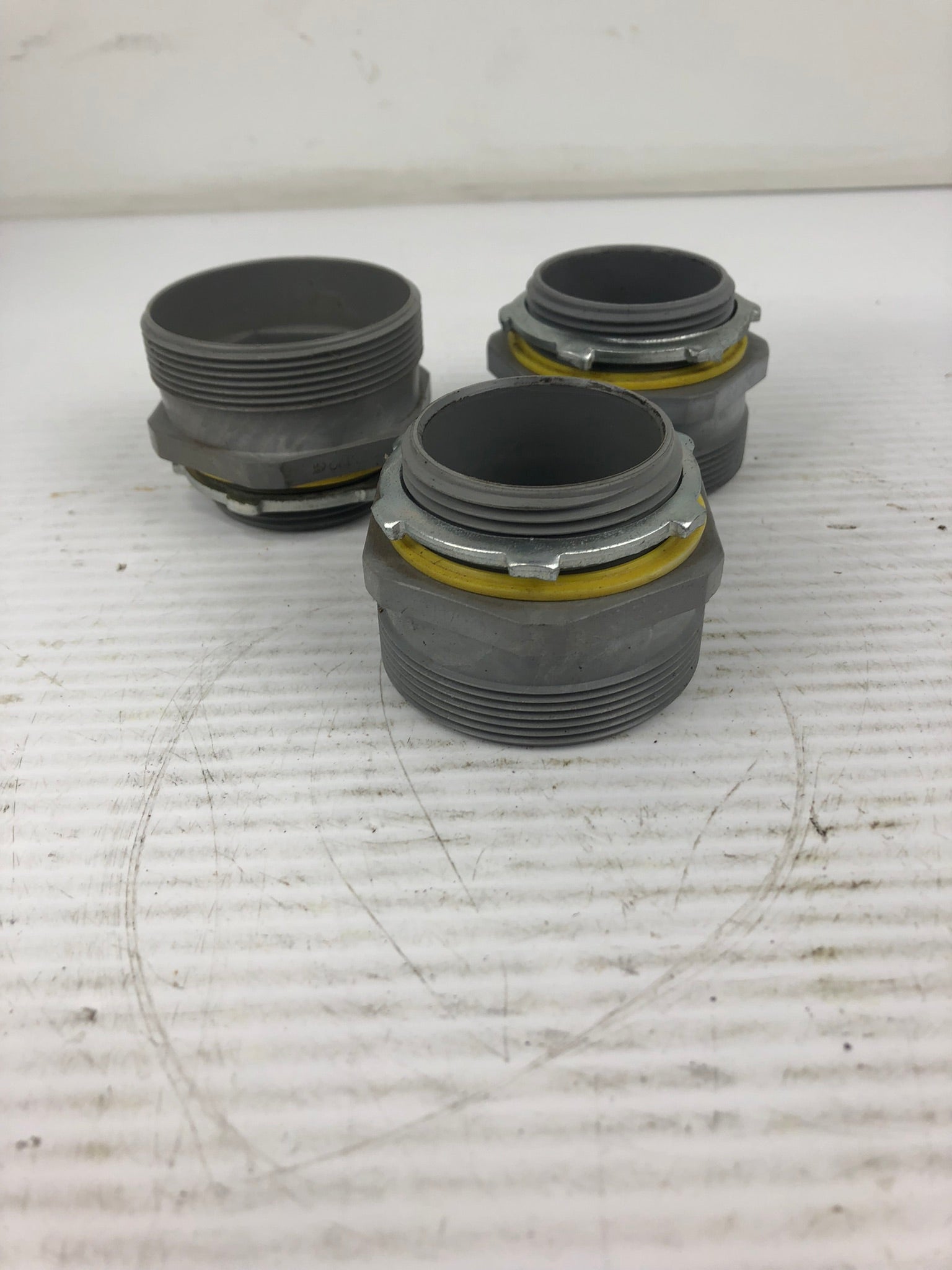 Arlington 1-1/2" Plastic/PVC Connector - Lot of 3