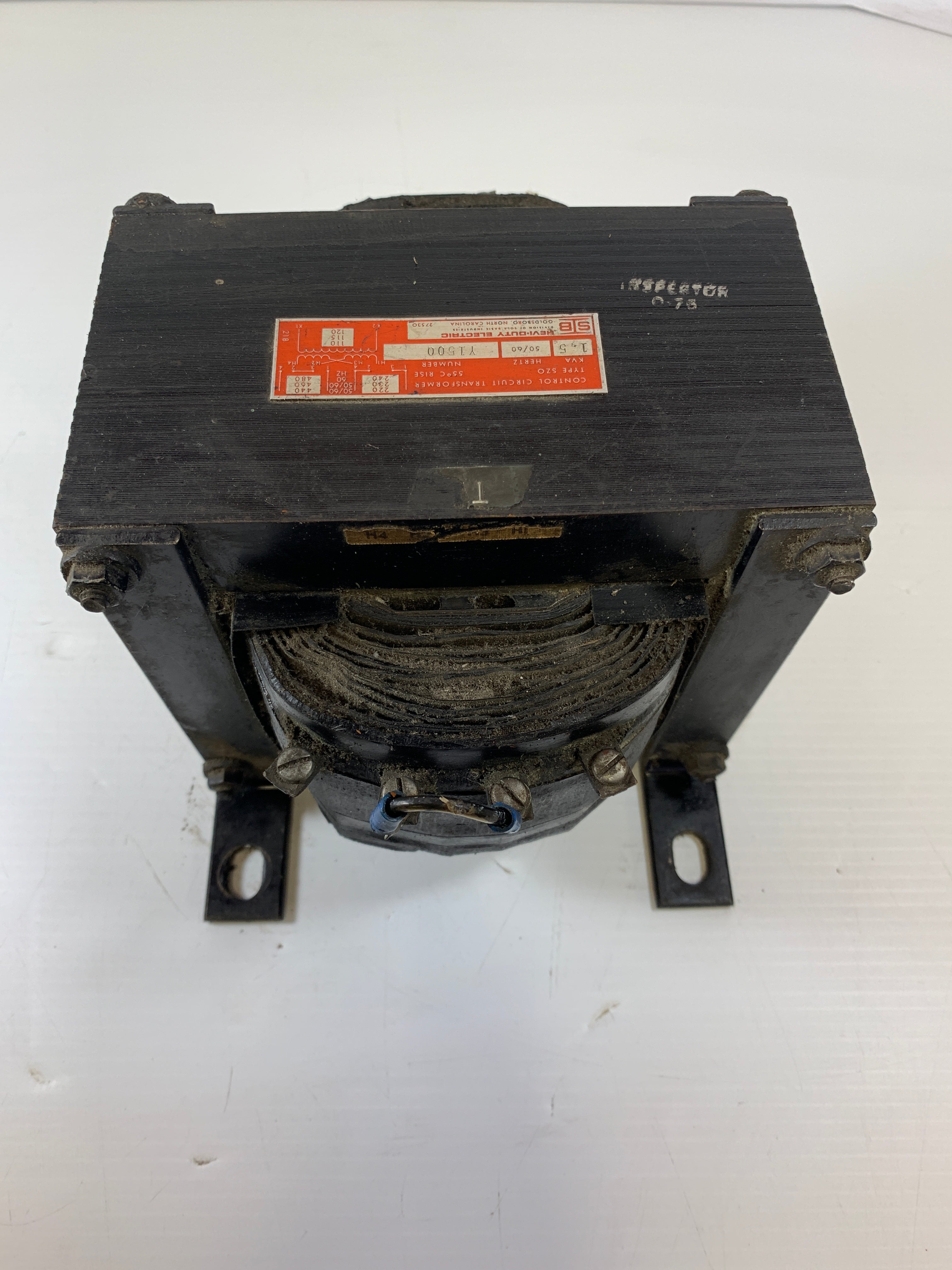 SIB Hevi-Duty Electric Y1500 Control Circuit Transformer 1.5kVa 50/60Hz