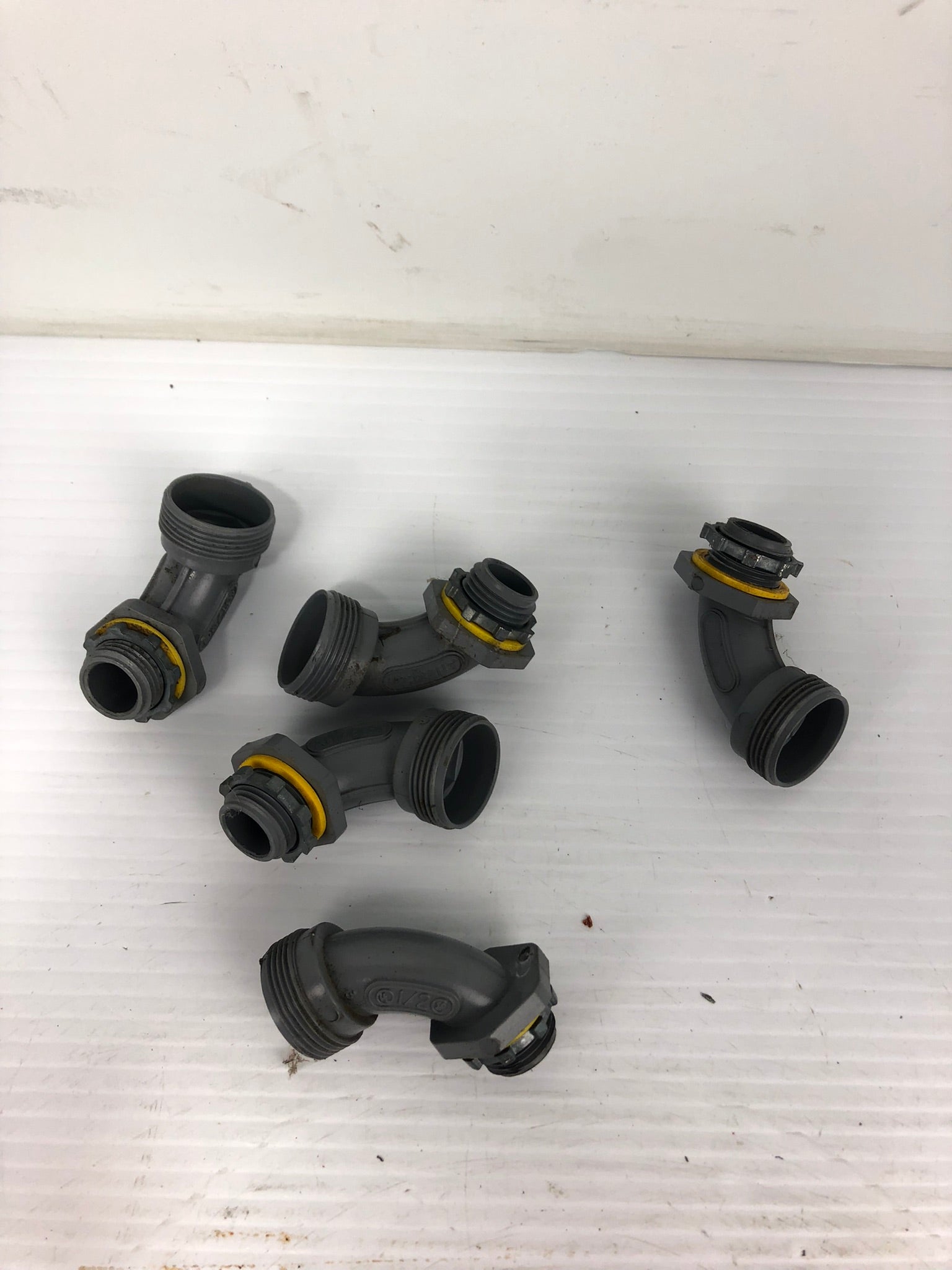 Arlington 1/2" Liquid Tight Non-Metallic Conduit Connector - Lot of 5
