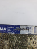 Renold 40A1X10FT Riveted Roller Chain 10 FT 4.3LB 40RB