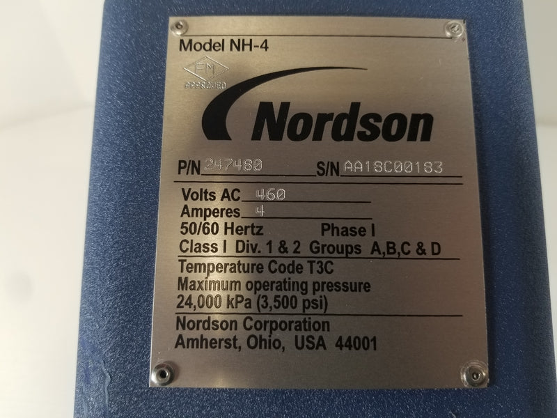 Nordson 247480 NH-4 Fluid Heater