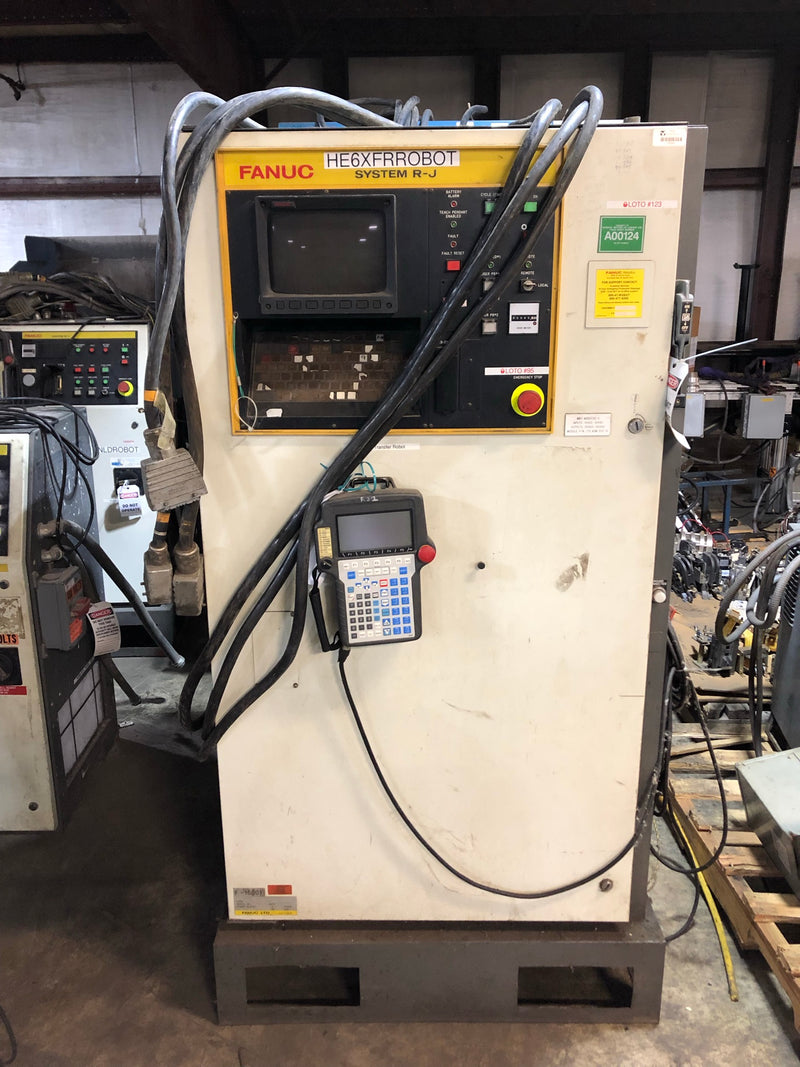 Fanuc Robot S-420F A05B-1304-B502 with Controller Box and Teach Pendant