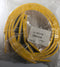 Yellow and Black Caution Safety Adhesive Foam Strip (Lot of 4) 4' x 3'