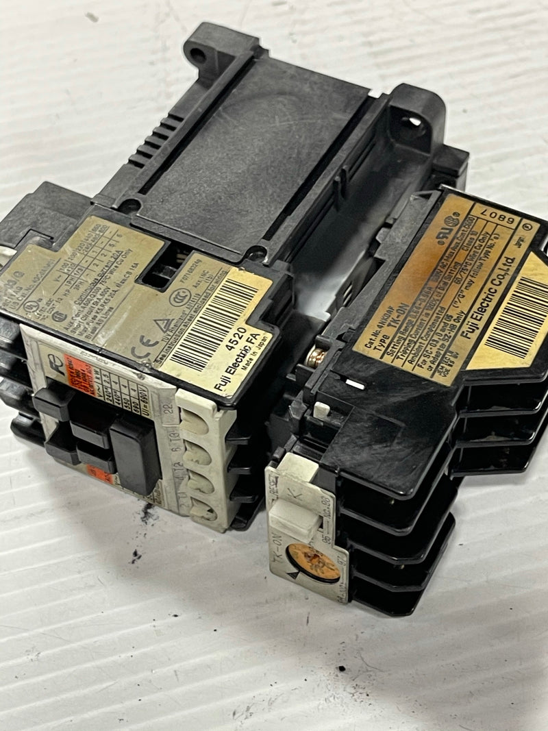 Fuji Electric Contactor SC-03/G and Overload Relay TK-ON
