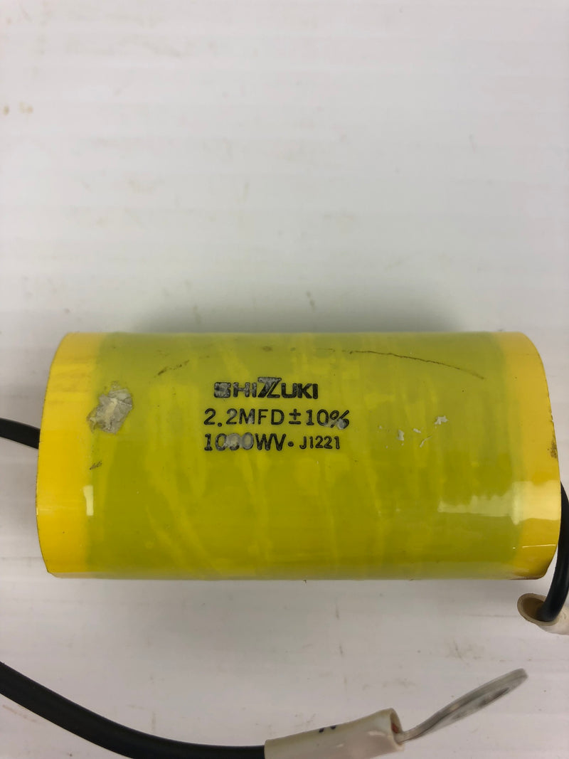 SHIZUKI J1221 Resistor 2.2MFD+10% 1000WV