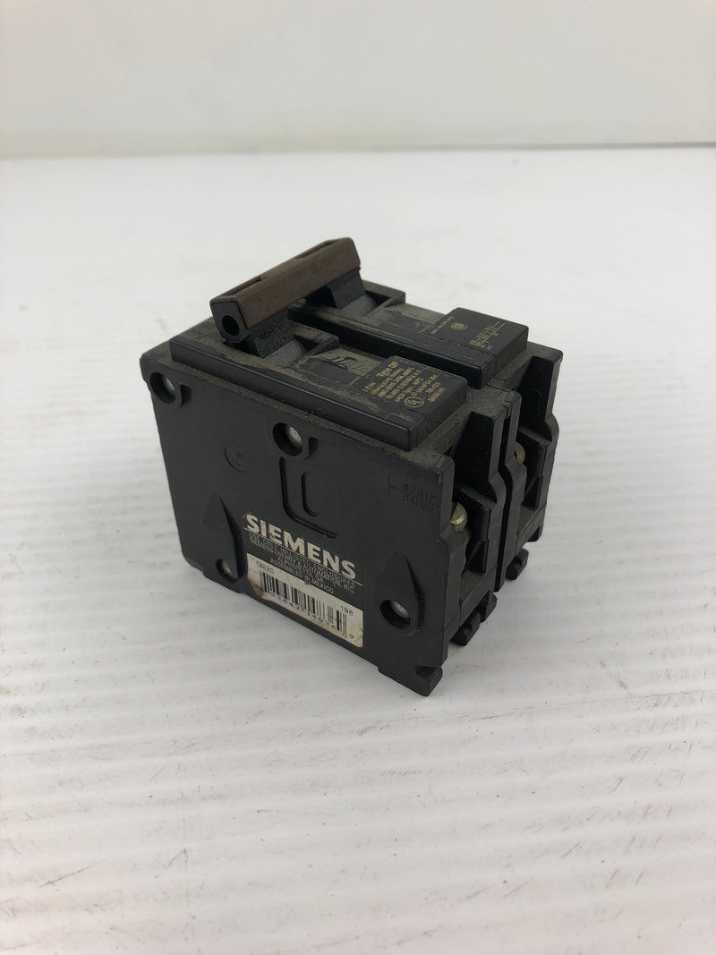 Siemens Q220 - 2 Pole 25AMP Circuit Breaker