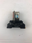 Omron MY4N-D2 24VDC Relay and Base 0225EW1