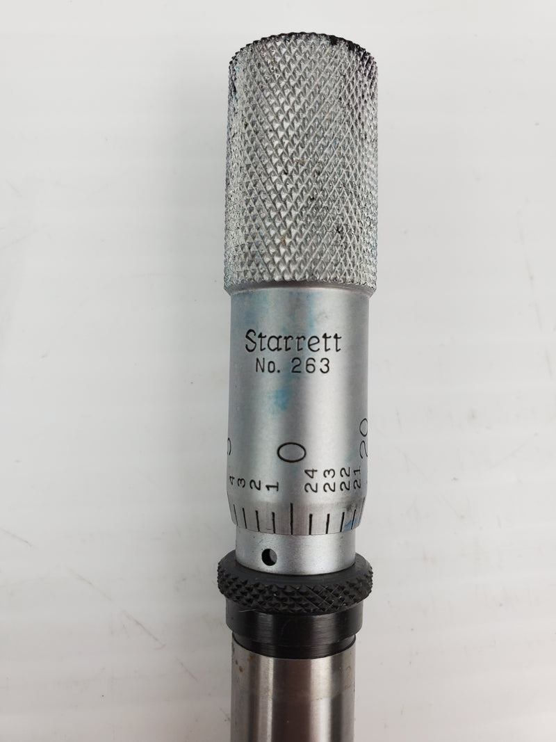 Starrett 263 Micrometer Head 0-1" Range - .001" Resolution