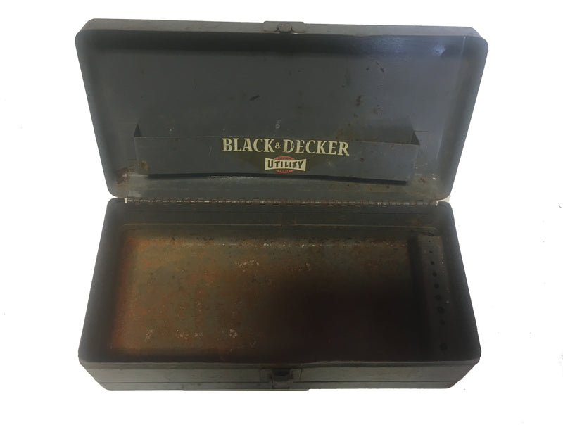 Vintage Black and Decker Toolbox