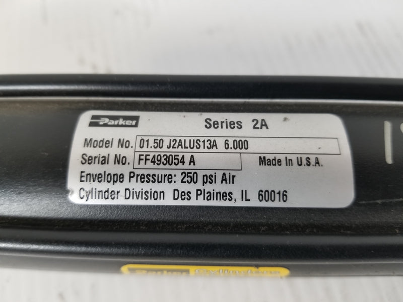 Parker 01.50 J2ALUS13A 6.000 Pneumatic Cylinder