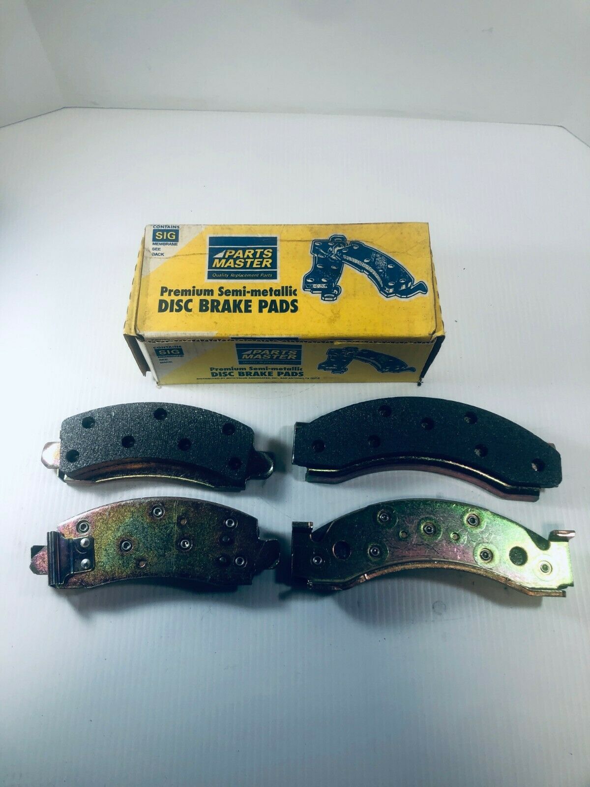 Parts Master Semi-Metallic Disc Brake Pads MD149
