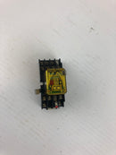 NAIS HC4ED-L-AC100V 100/110V Relay with HC4-SFD-K AP38479K 7A 250V AC Base